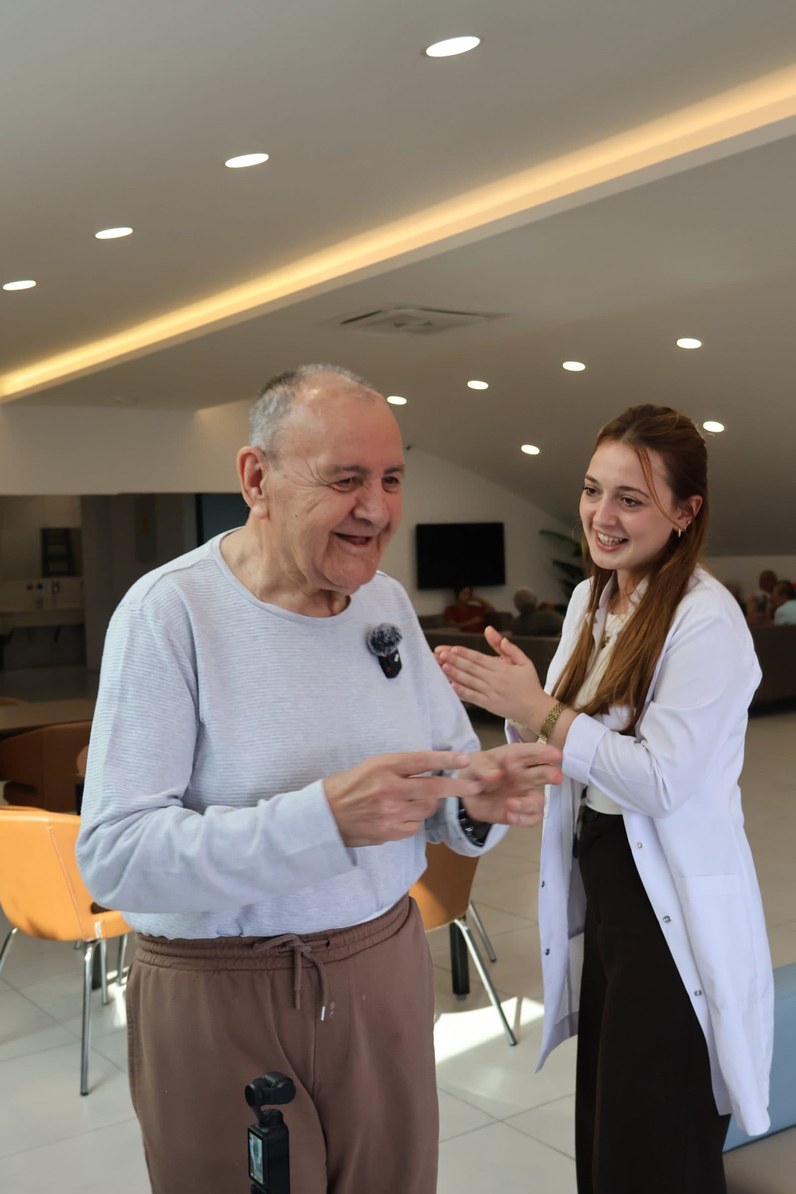 Misafirimiz ve personelimiz birlikte